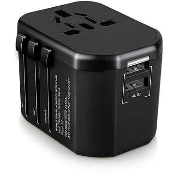 Wontravel JY-303S - UK, EU, US -> EU, UK, US; 2x USB