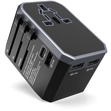 Wontravel JY-308Pro - UK, EU, US -> EU, UK, US; 3x USB, USB-C PD